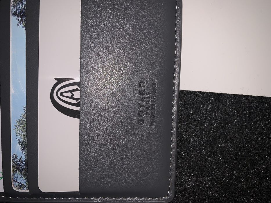 Carteira Goyard Cinzenta