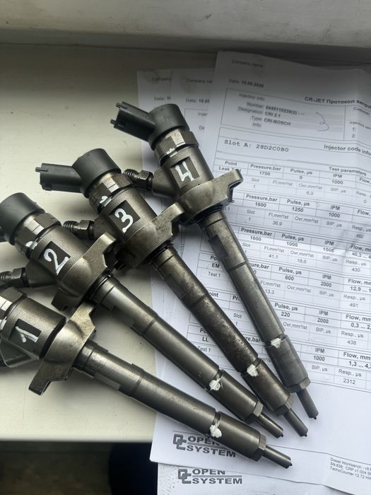 Форсунки Bosch 0445110239/0445110259 для 1.6HDI;TDCI