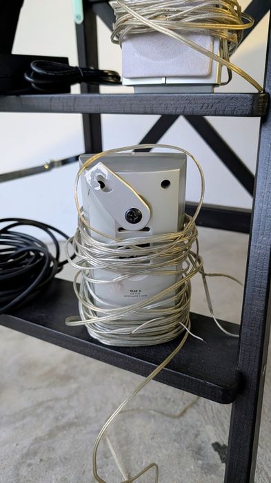 Sistema som 5.1 (amplificador + colunas)
