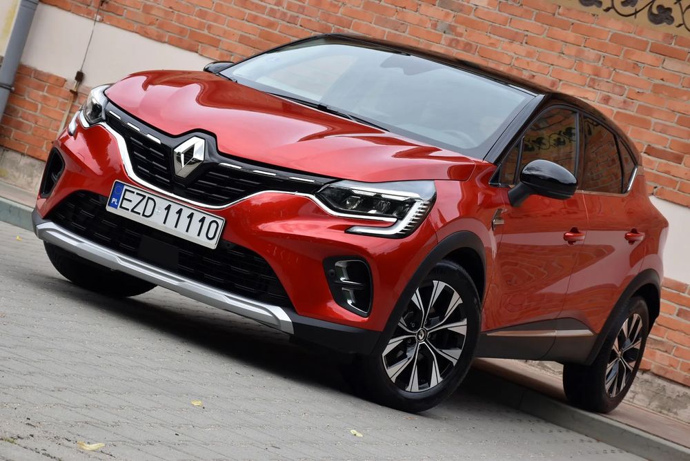 Renault Captur II Techno 1.6 E-TECH Hybrid 143KM *TYLKO 13620km* BOGATA Piękna Wersja