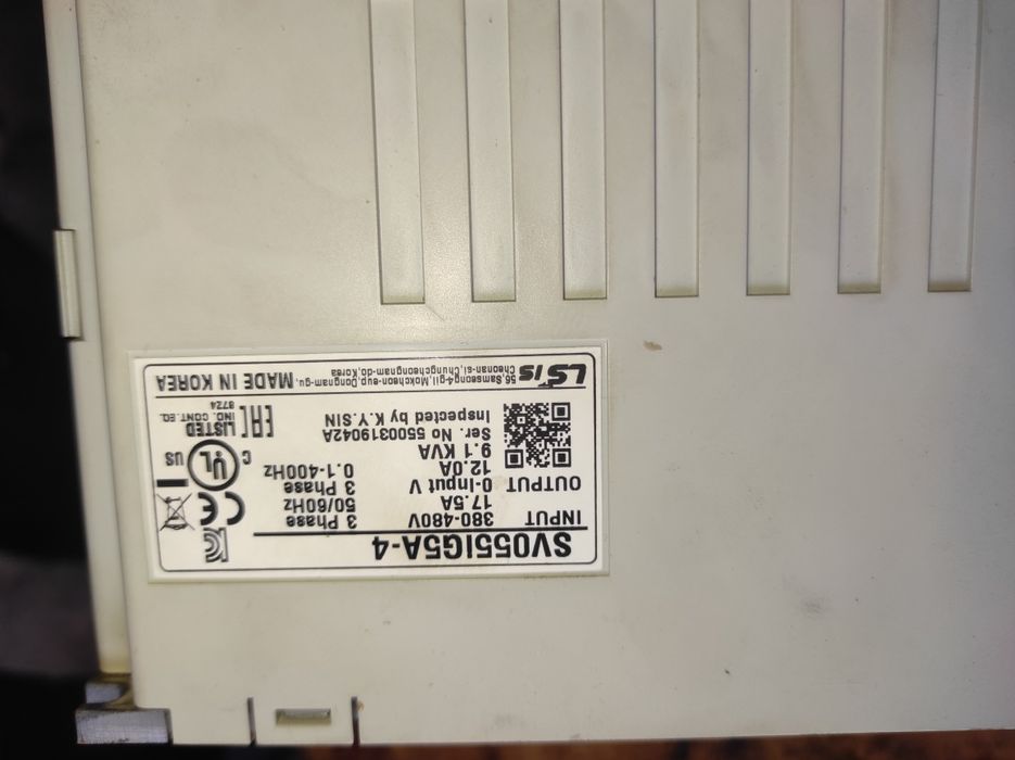 Falownik LG iG5A SV055IG5A-4 5,5kW