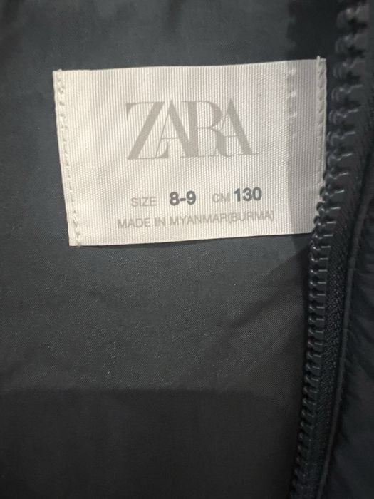 Весняна курточка 8-9 Zara синя, куртка весняна демісезонна