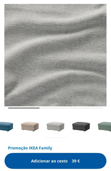 Capas sofá 3 lugares e repousa-pés KIWIK