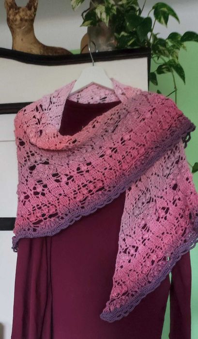 Chusta ręcznie robiona - NOWA