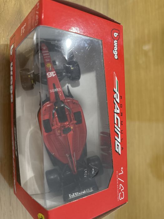 Miniatura Ferrari F1 Bburago – Formula Racing (Oficial Ferrari – Selada / Nunca Usada)