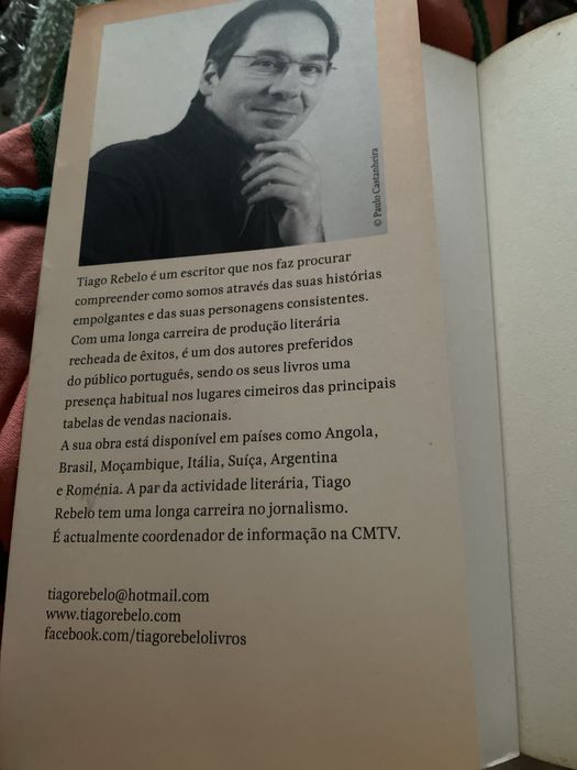 A Magia do Acaso Tiago Rebelo-1.ª Edição