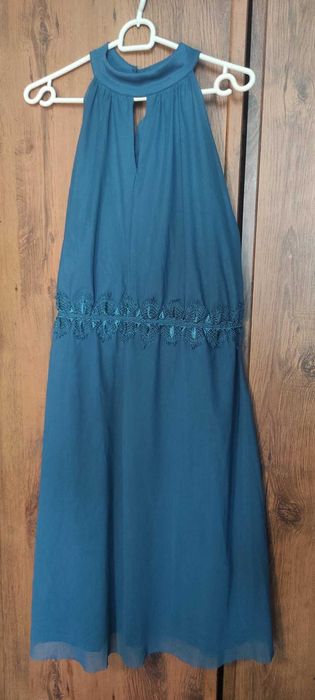 Sukienka mini | Bonprix | Niebieska | XL - 48/50