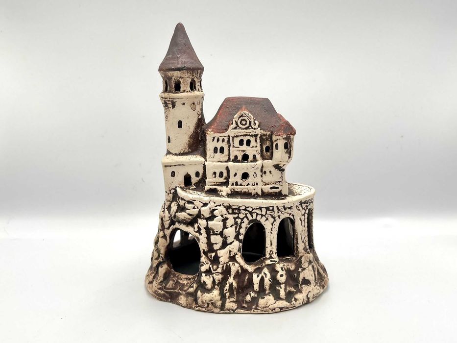 Ozdoba Do Ozdoba Akwarium Zamek Ceramiczny