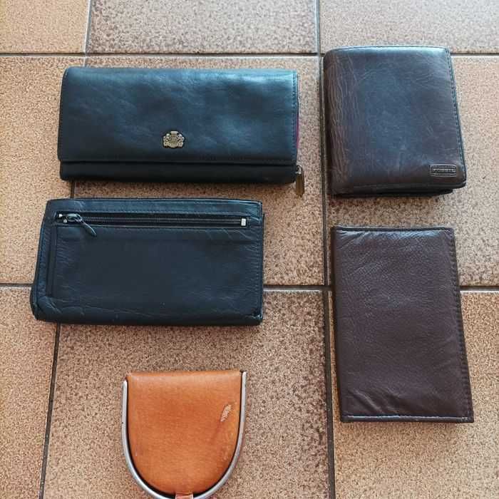 Portfele skórzane męskie i damskie