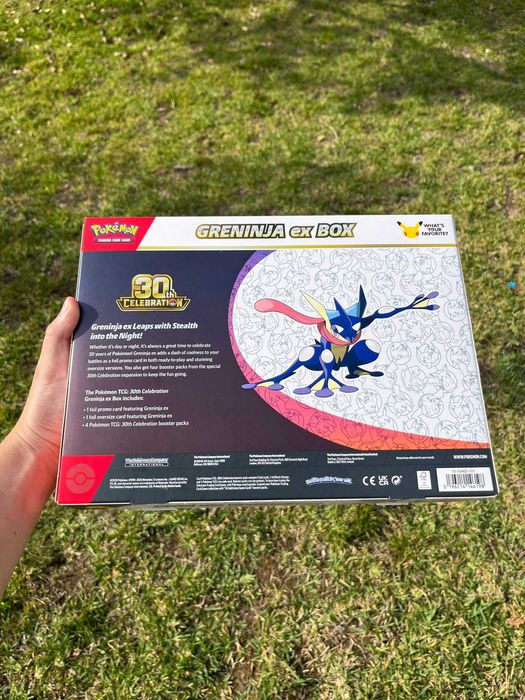 Pokemon 30 Anos Greninja Ex Box - Inglês