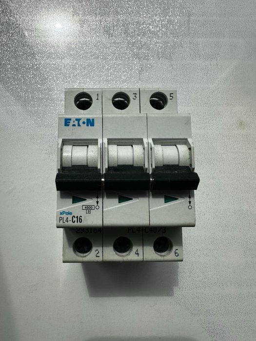 Автомати Hager,Schneider,Eaton 10А,16А,25А,32А  Реле диференційне EAC 25А