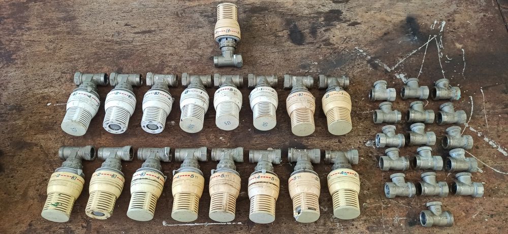 Термоголовка,краны, комплект