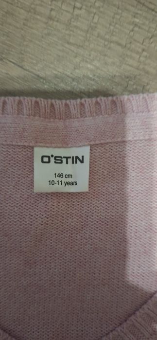 Стильний комплект для дівчинки: джемпер O'STIN та шорти (р. 146)