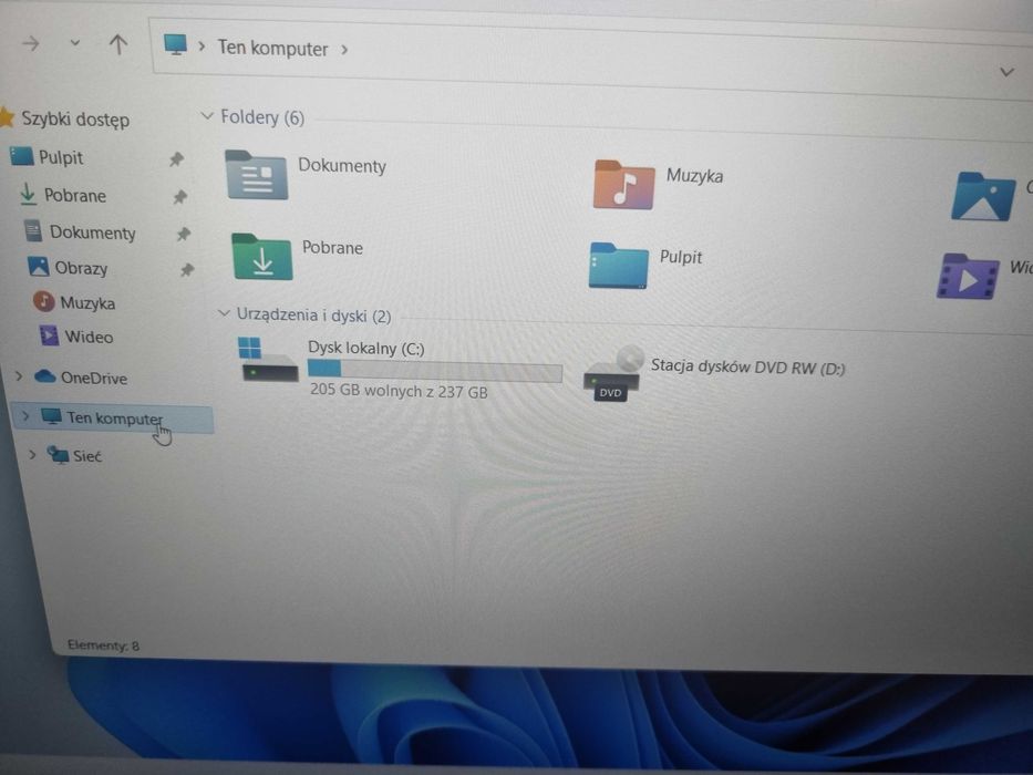Laptop i3-10gen/8/256/15,6" FullHd windows 11 pro Modem LTE