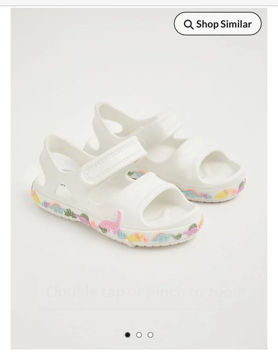 Крокси з відкритим носком George