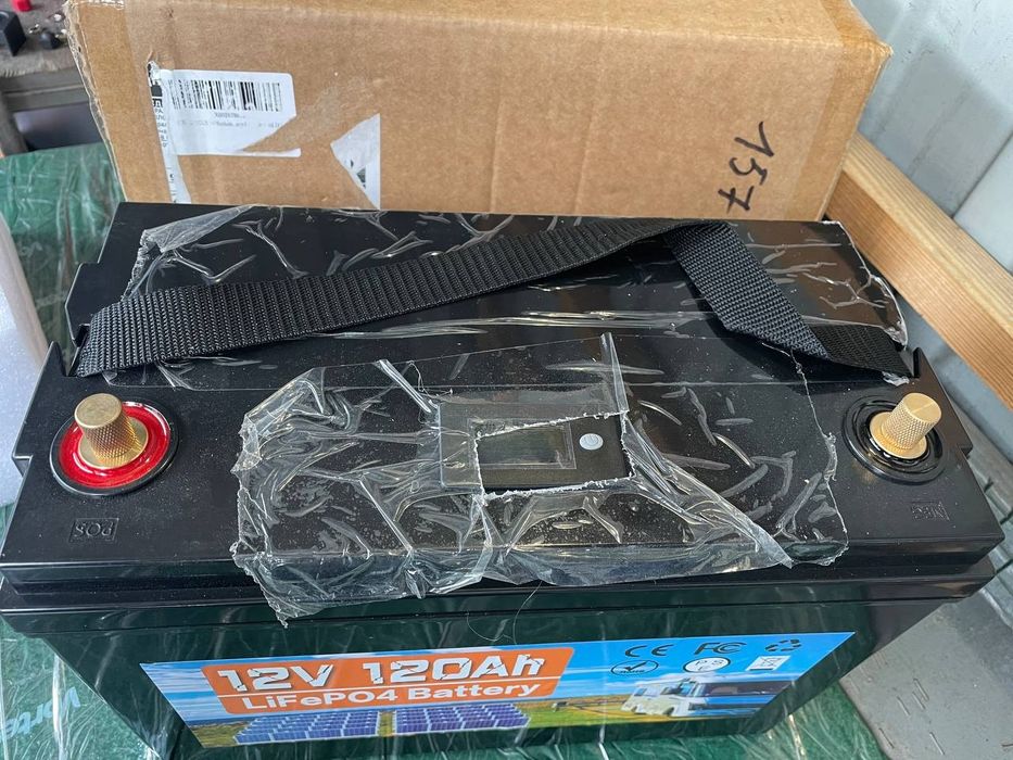 Аккумулятор литий-железо-фосфатный LiFePO4 120Ah 12,8V с индикатором