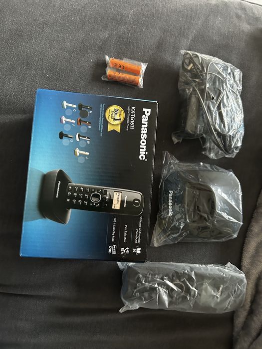 Panasonic KX-TG1611. Telefon stacjonarny jak nowy