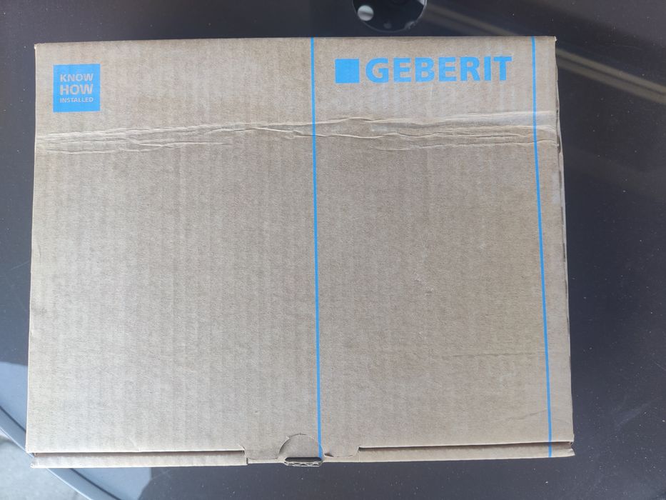 Geberit Sigma60 Przycisk WC prostokątny szkło białe 115.640.SI.1