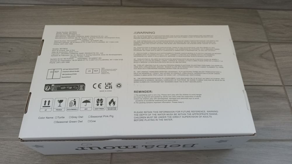 Almofada Anticolisão protecção de cabeça