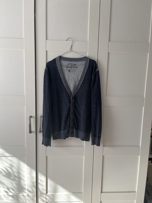 Sweter meski szary melanz reserved M