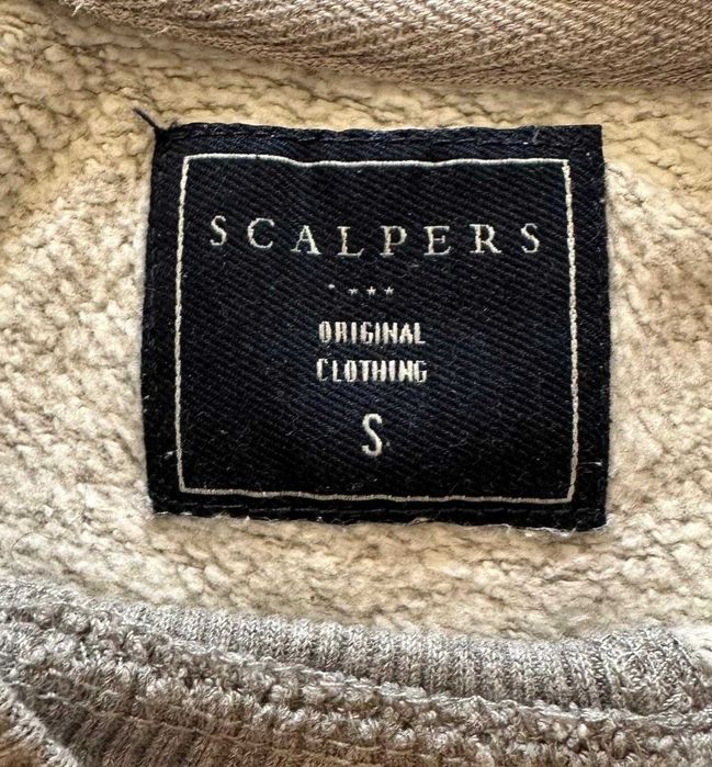 camisola scalpers cinzenta tamanho s