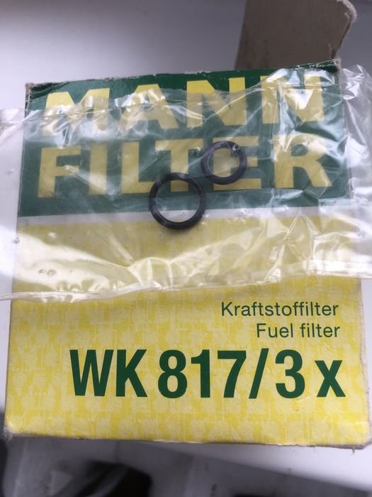 Фільтр паливний MANN WK817/3x