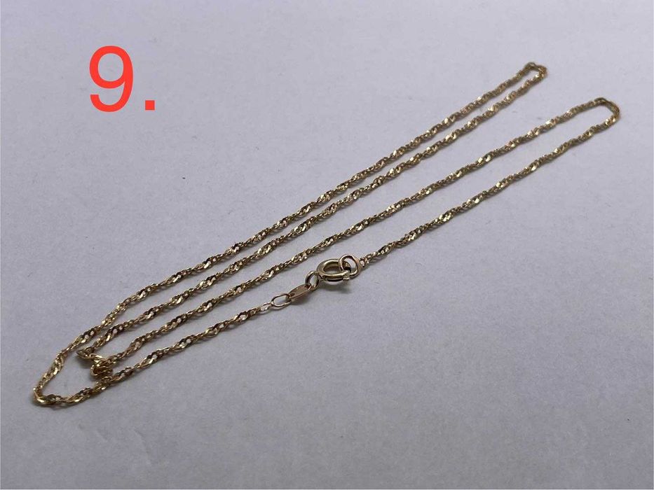 Złoty Łańcuszek pr.585 2,4g 53cm