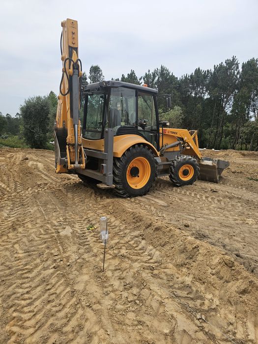 Retroescavadora terex 820