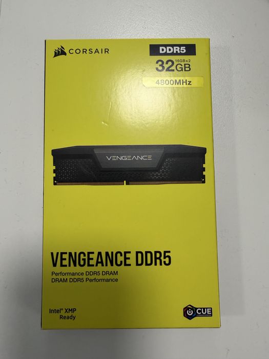 Corsair 32GB DDR5 4800Mhz nowe