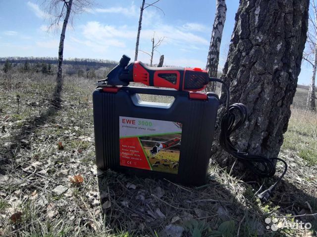 Профессиональная машинка для стрижки овец EWE 3000