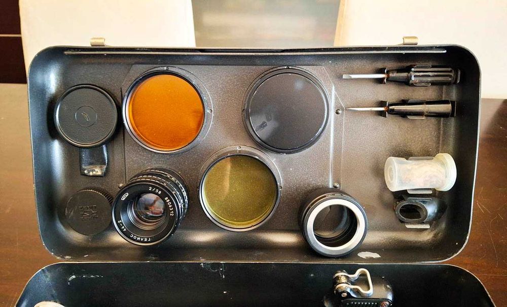 Objetiva mala Espionagem militar Ex-União Soviética adaptador sony E