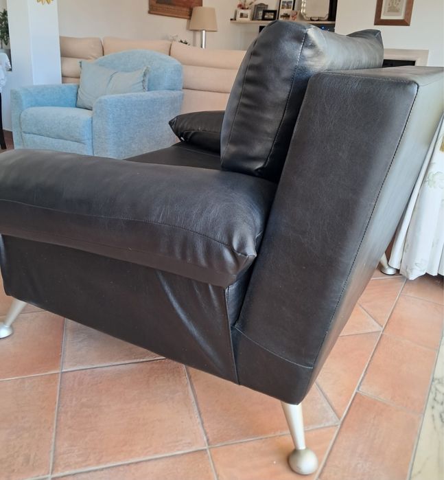 Poltrona / sofa individual - Pele