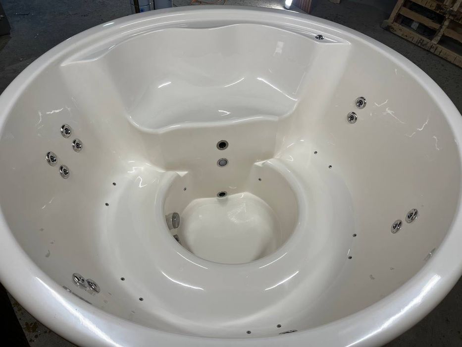 Balia ogrodowa Premium | gorąca beczka ruska bania hot tube jacuzzi