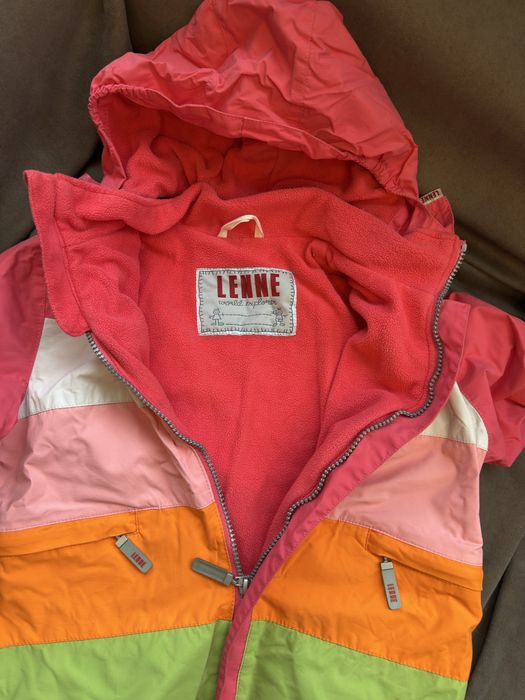 Продам демісезонні куртки Lenne і Huppa для дівчинки 110+6 см