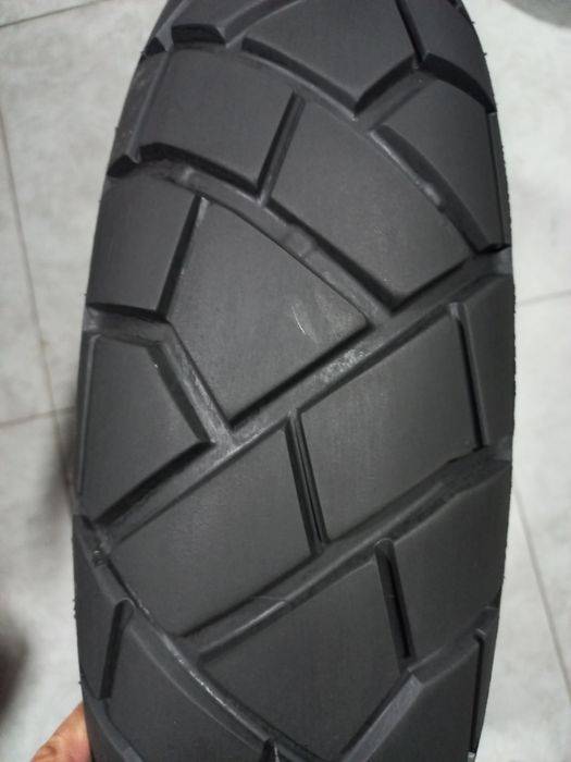 pneu seminovo  mota 150-70-jante 17÷90/90 jante 21 dunlop traimax mixt
