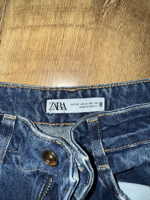 Синие джинсы Zara оригинальные