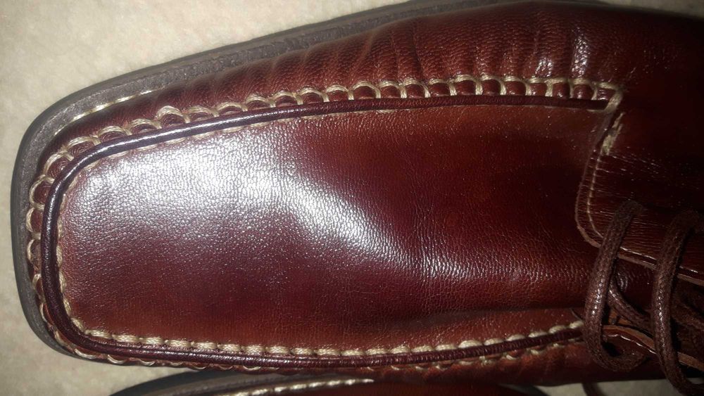 Buty męskie skórzane 43