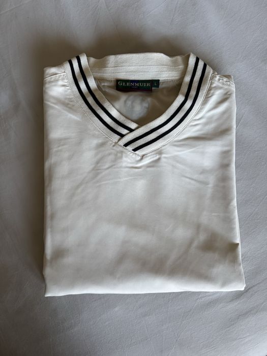 Pullover de Golf, em tecido impermeável, marca GLENMUIR