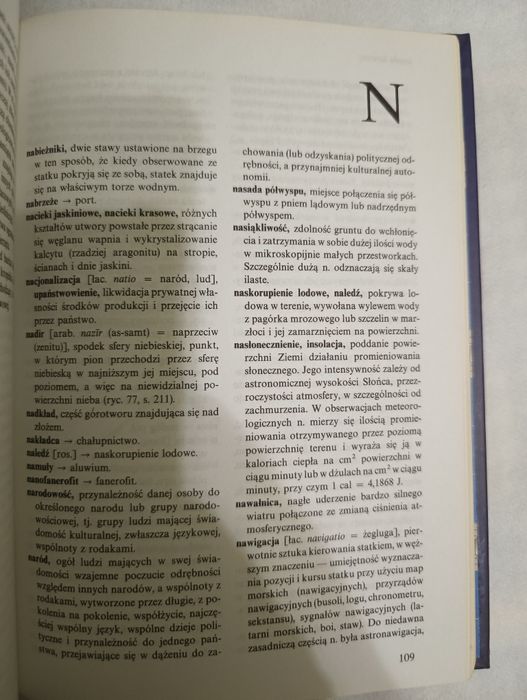 Słownik szkolny terminy geograficzne