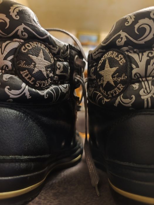 кеды converse кожа