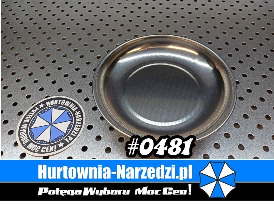 Miska magnetyczna okrągła 150mm warsztatowa miska warsztatowa