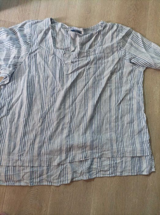 Блуза кофта лен батал XL р. 22