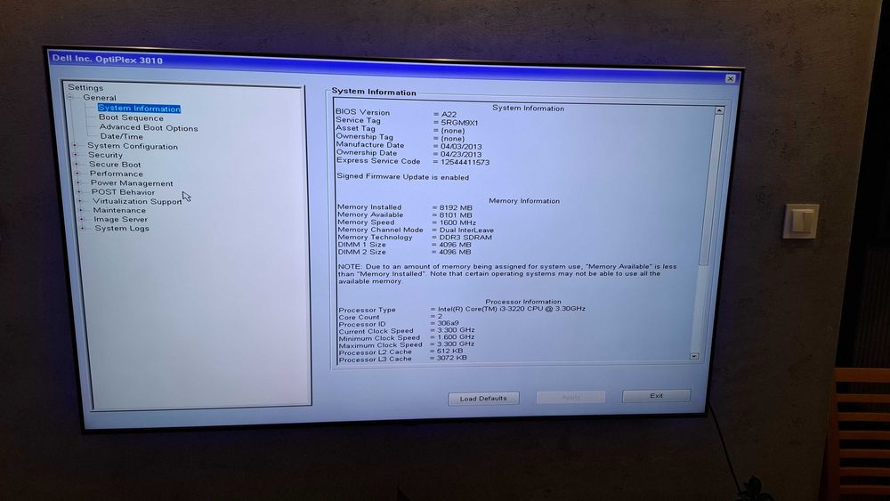 Dell OptiPlex 3010 CPU I3, Ram 8GB, Dysk SSD 480GB do Home Laba