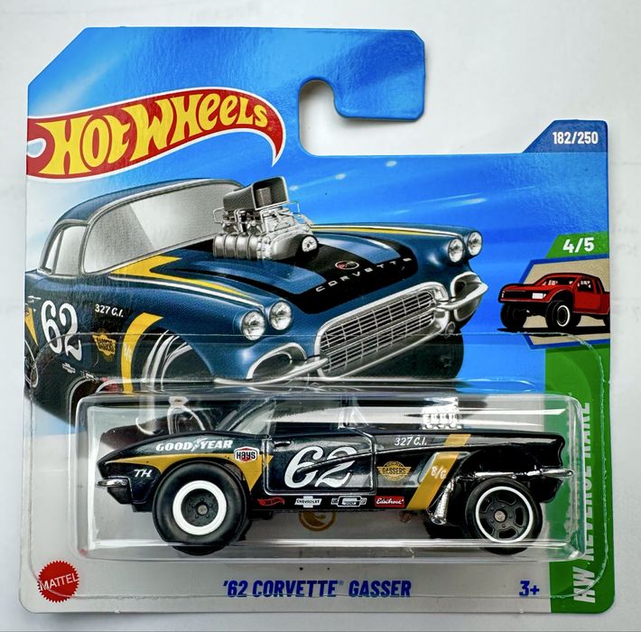 Hot wheels 62 Corvette Gasser STH Super Treasure Hunt