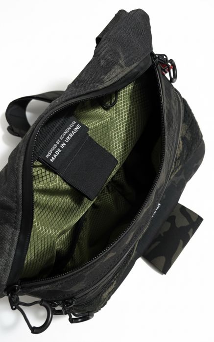 Сумка через плече Cordura Black Multicam XL