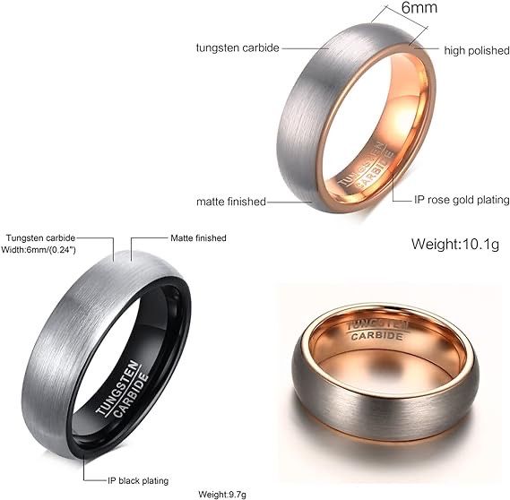 Aneis preto(10 e 13) e ouro rosa(11 e 9)