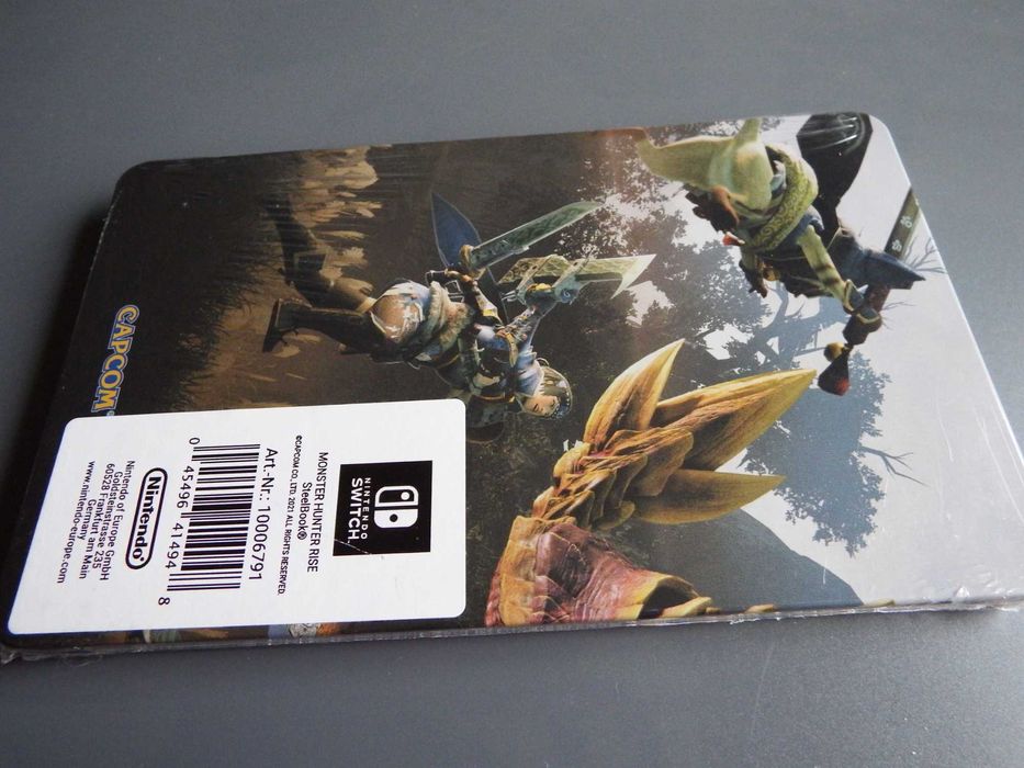 Nintendo SWITCH Steelbook GAMINGOWY Monster Hunter Rise NOWY