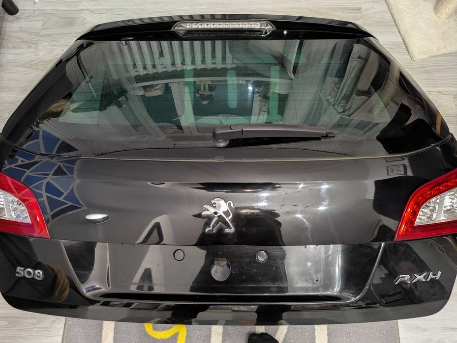 Peugeot 508 l RXH Kłapa bagażnika kompletna czarna
