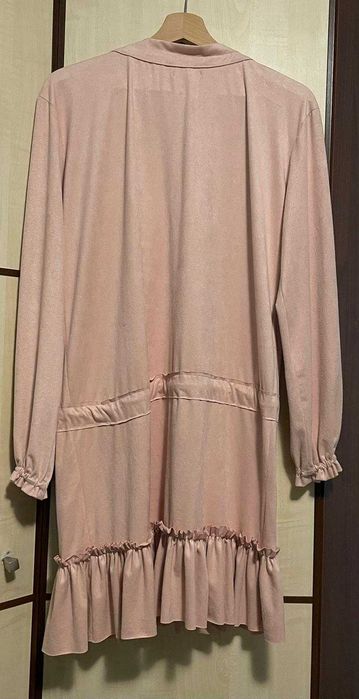 Tunika LULA - pudrowy róż.