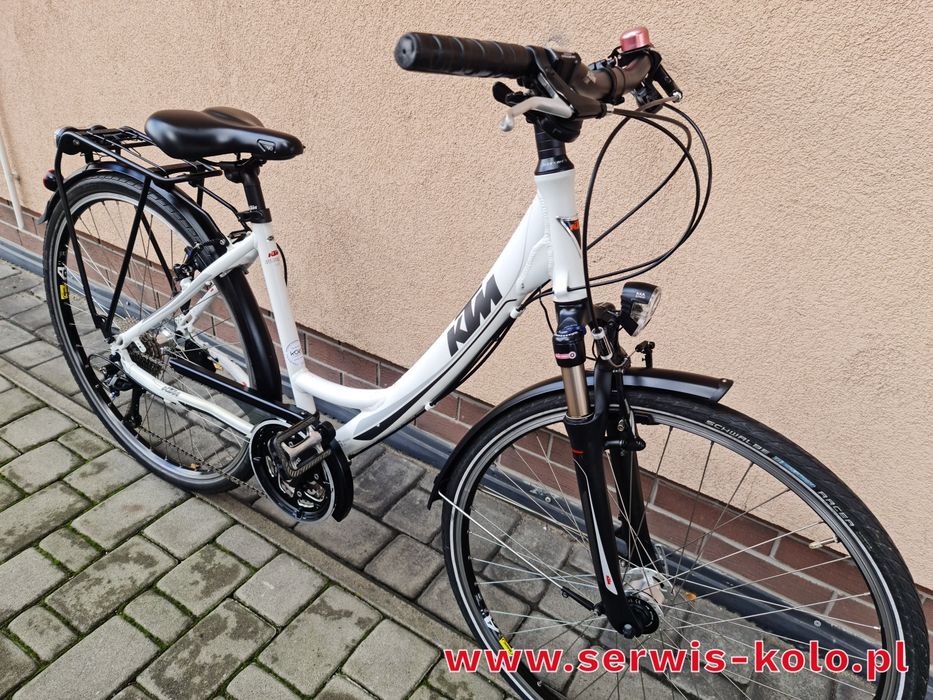 Rower damski crossowy damka KTM koła 28 SHIMANO DEORE XT okazja alu